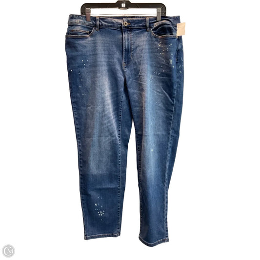 Jeans Boyfriend By J. Jill In Blue, Size: 18