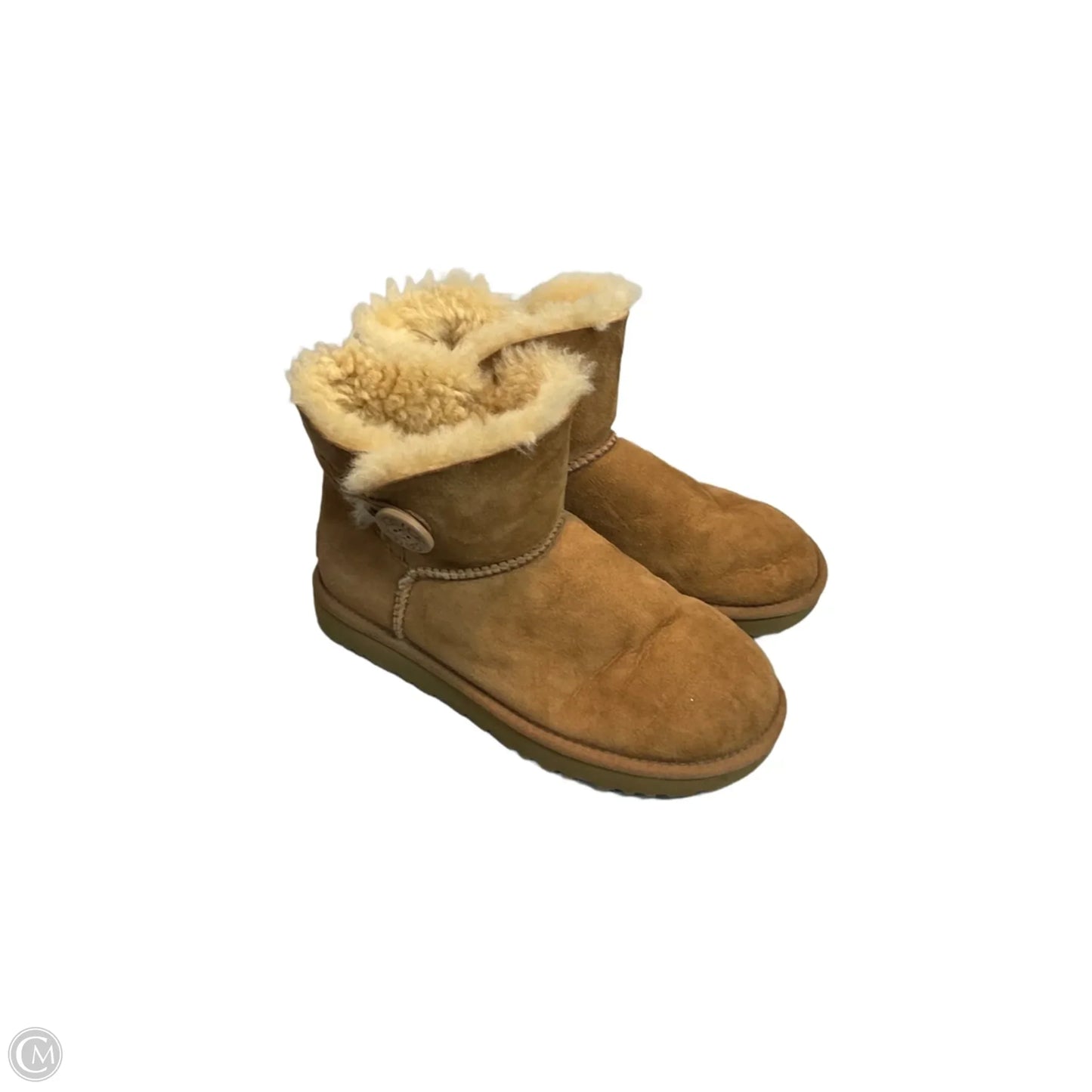 Boots Designer By Ugg In Tan, Size: 6