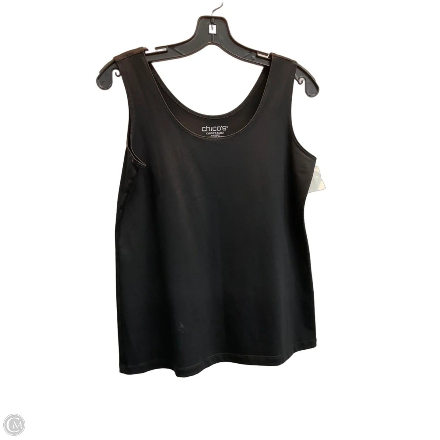 Tank Top By Chicos In Black, Size: S
