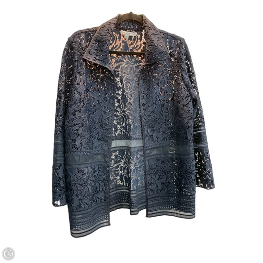 Jacket Other By Chicos In Navy, Size: S