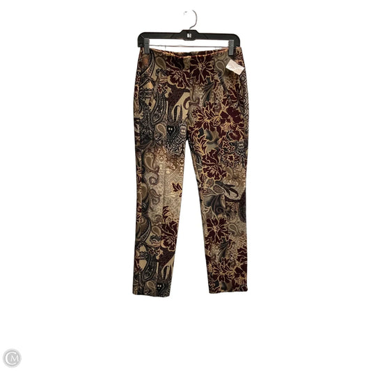 Pants Cropped By Chicos In Floral Print, Size: 2