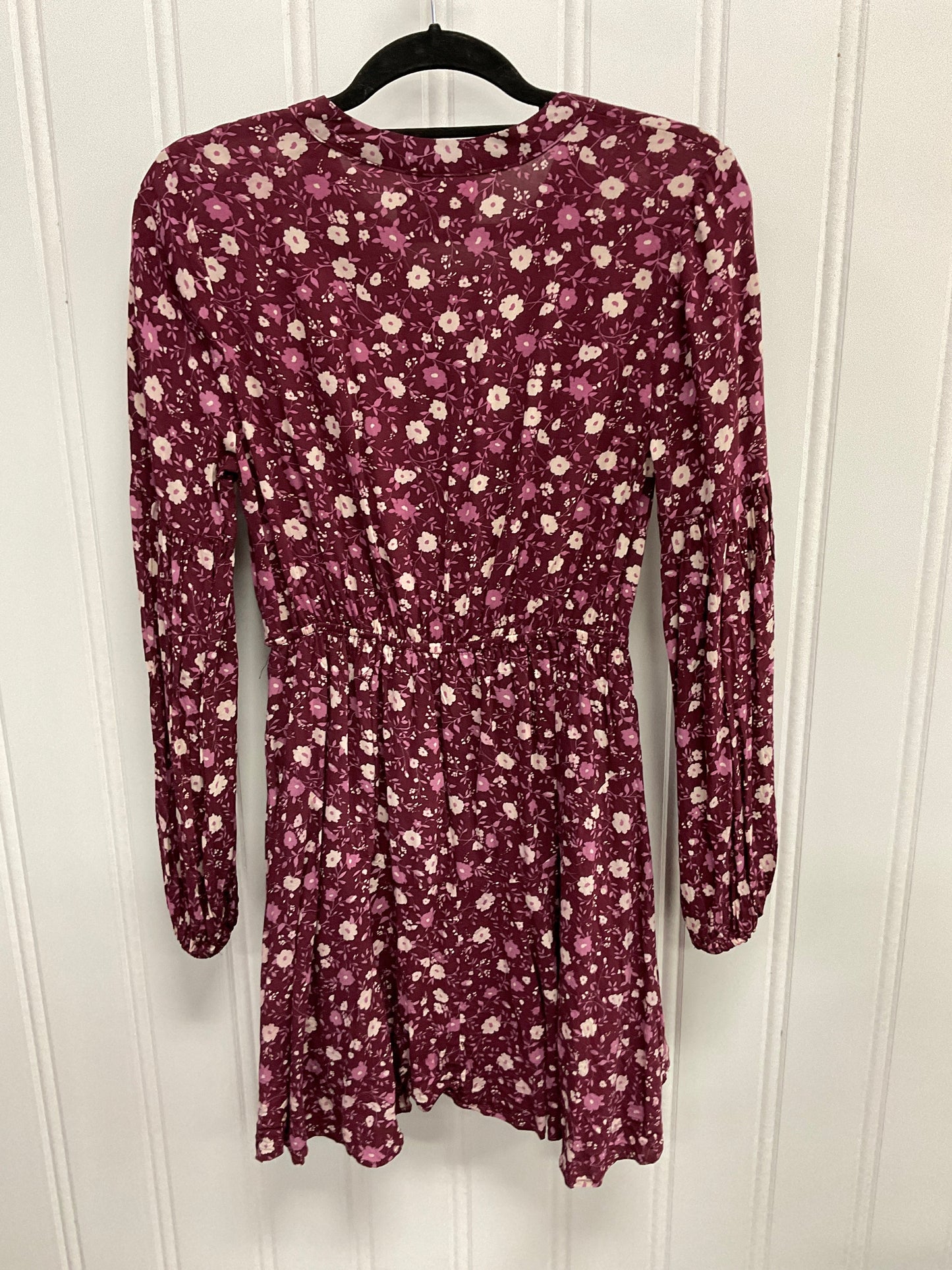 Dress Casual Midi By Blu Pepper In Floral Print, Size: M