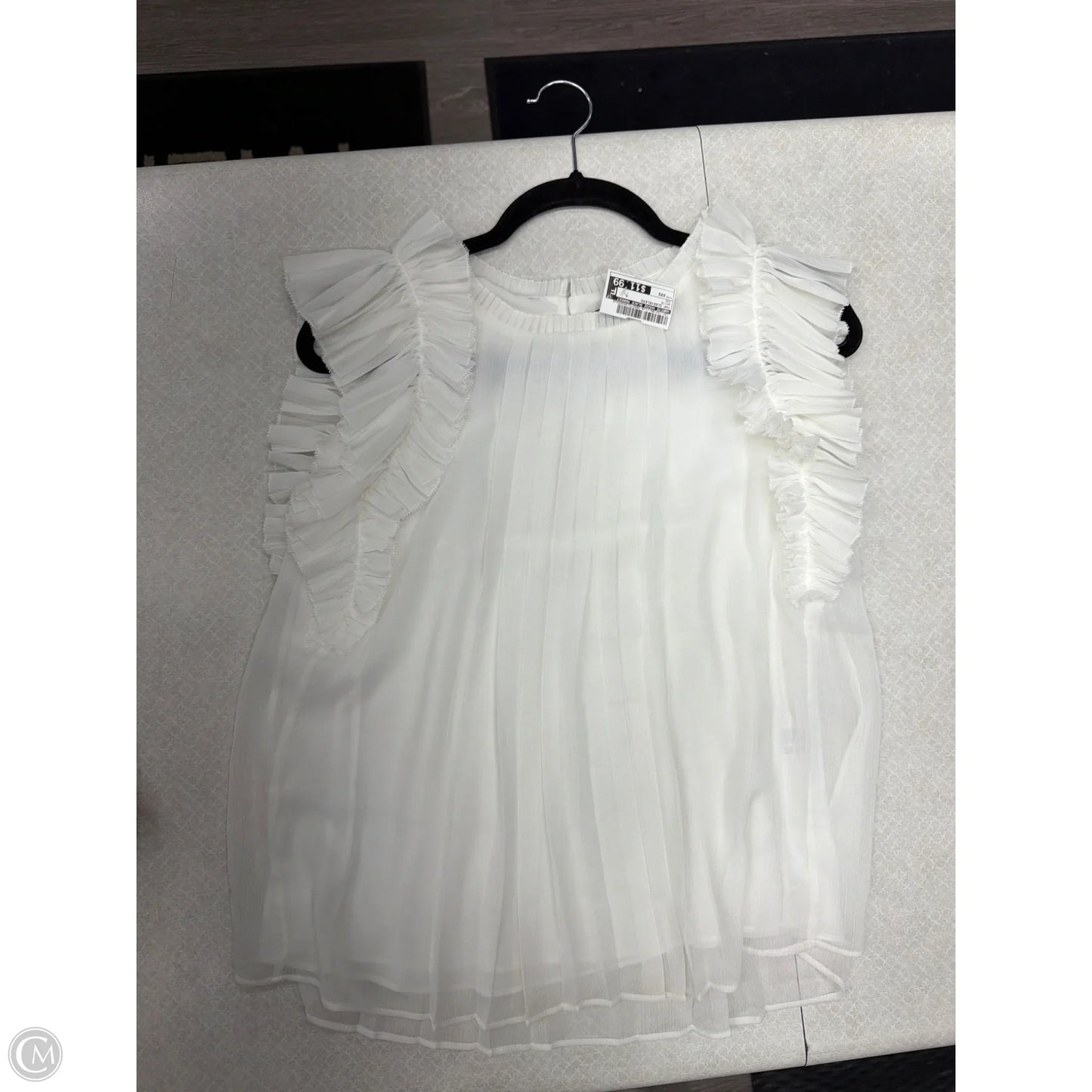 Top Sleeveless By White House Black Market In White, Size: Xxs