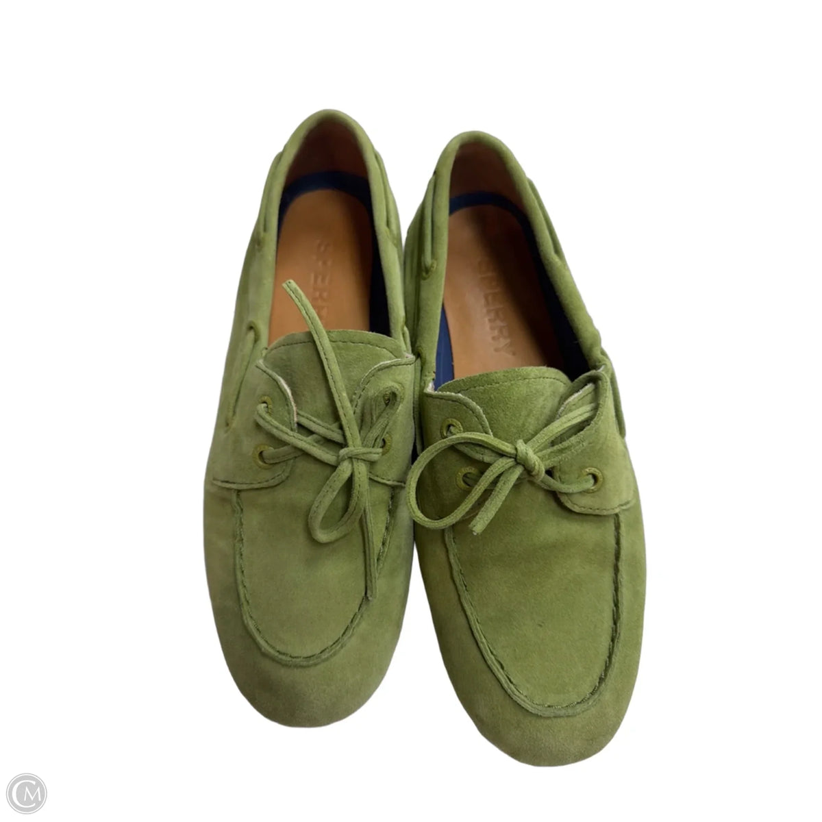 Shoes Flats By Sperry In Green, Size: 8