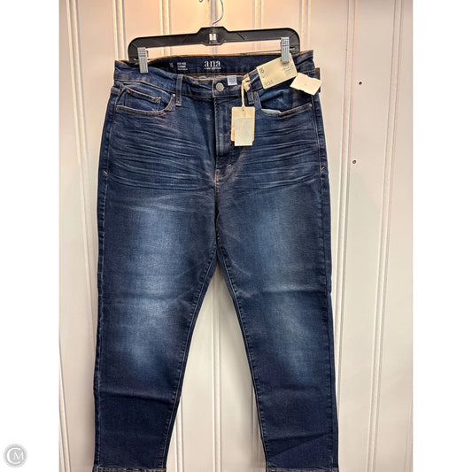 Jeans Straight By Ana In Blue, Size: 16