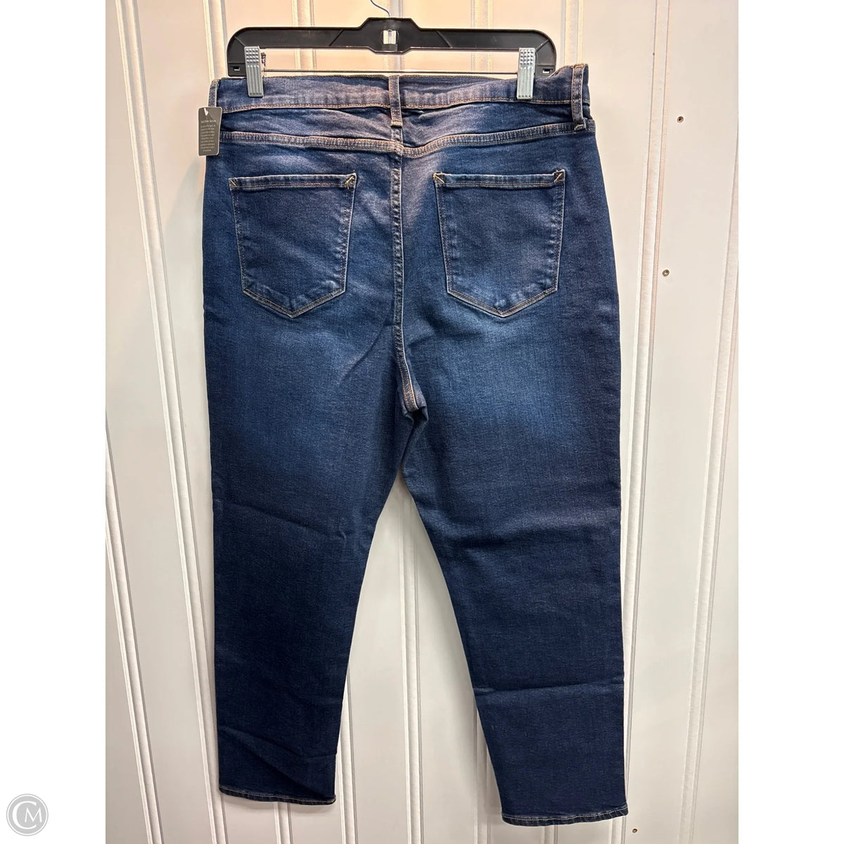 Jeans Straight By Ana In Blue, Size: 16