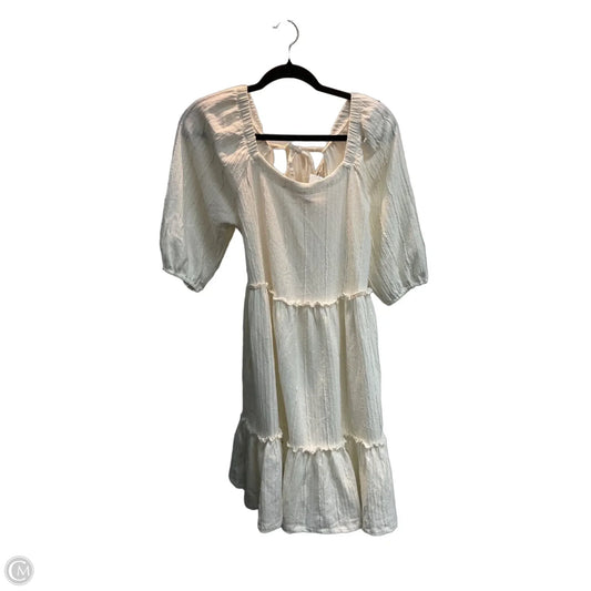 Dress Casual Midi By Frye And Co In White, Size: M