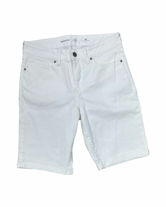 Shorts By St Johns Bay In White, Size:10