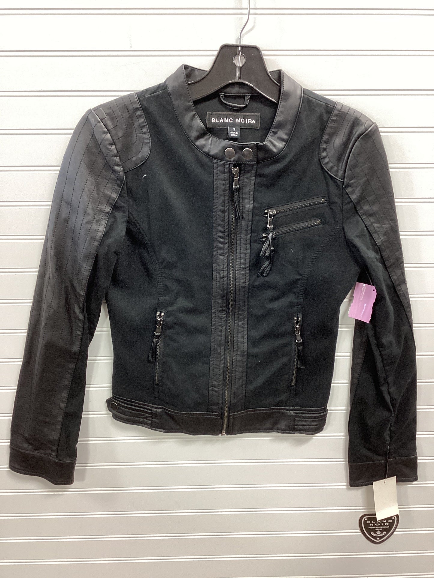 Jacket Moto By Cmc In Black, Size:S