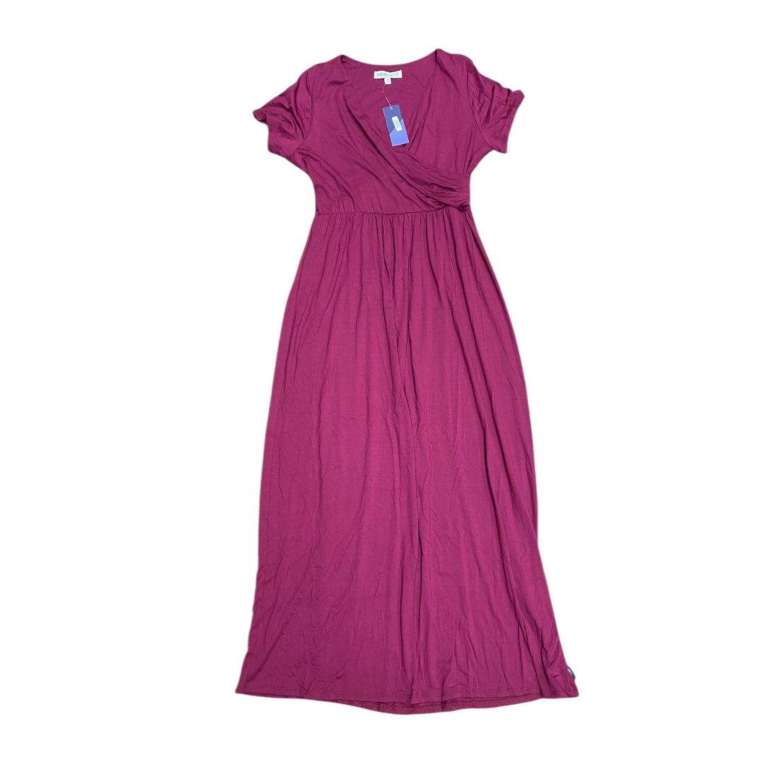 Dress Casual Maxi By Cmc In Maroon, Size:0