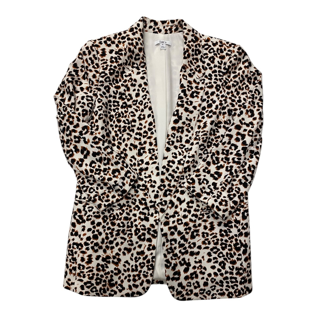 Blazer By Bar Iii In Animal Print, Size:M