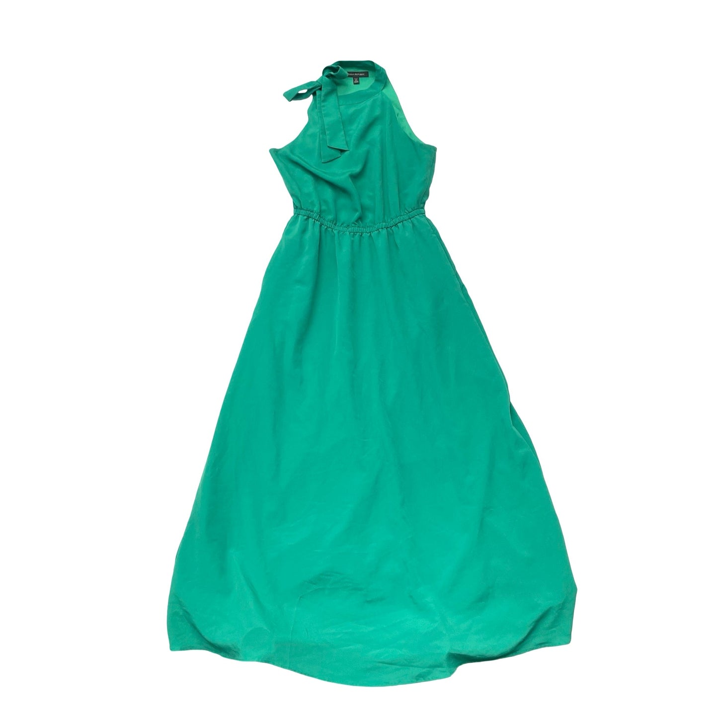 Dress Casual Maxi By Banana Republic In Green, Size:Xs