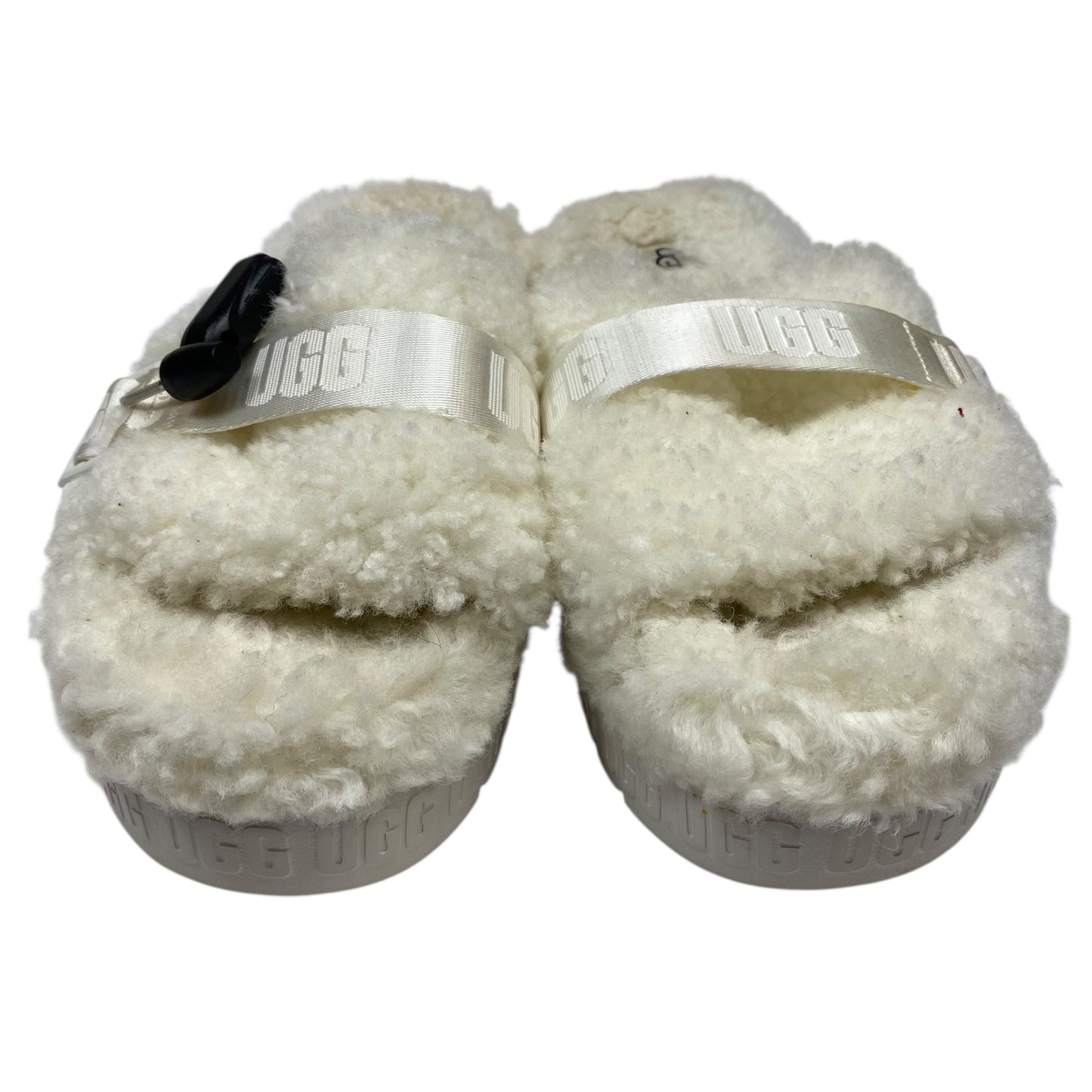 Sandals Designer By Ugg In Cream, Size:10