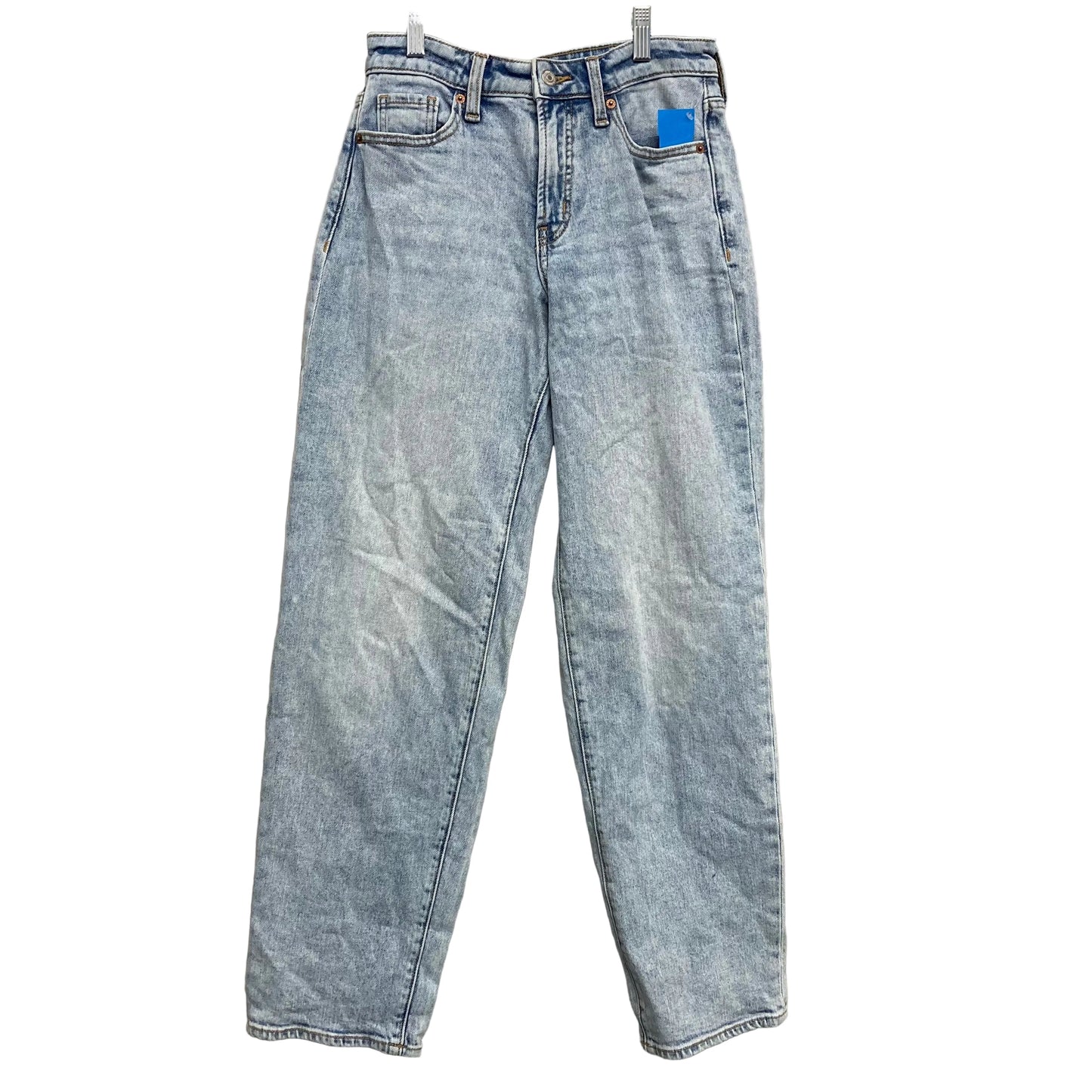 Jeans Straight By Old Navy In Blue Denim, Size:2