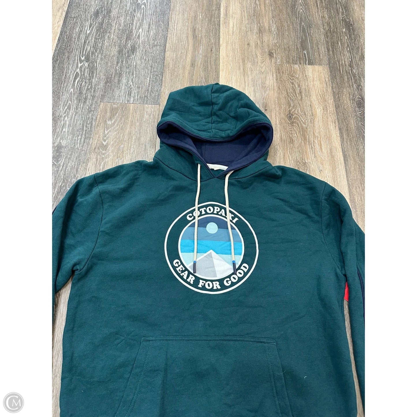 Athletic Sweatshirt Hoodie By Cotopaxi In Green, Size: M