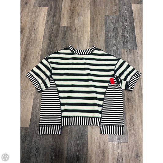 Top Short Sleeve By Clothes Mentor In Striped Pattern, Size: L