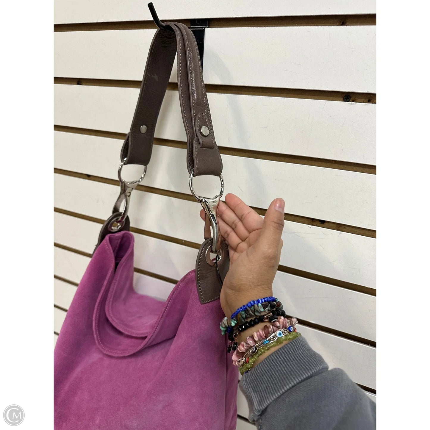 Handbag Leather By Melé Luxury, Size: Large