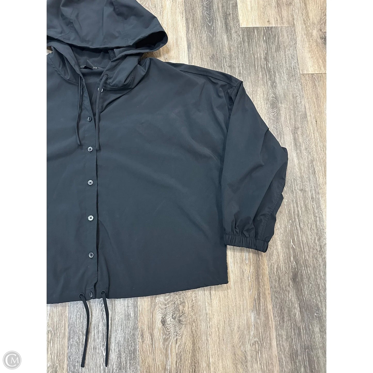 Athletic Jacket By Athleta In Black, Size: S