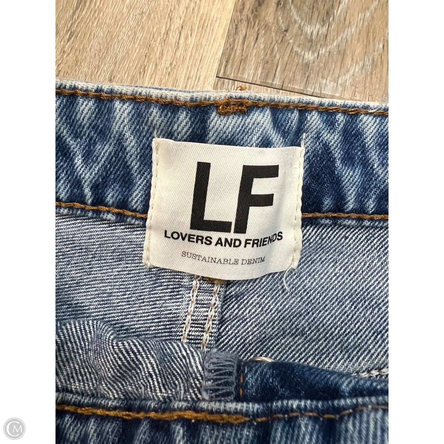 Jeans Straight By Lovers & Friends In Blue Denim, Size: 8/29