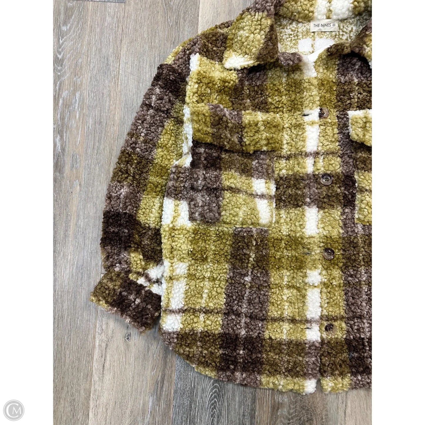 Jacket Shirt By The Nines In Green, Size: M