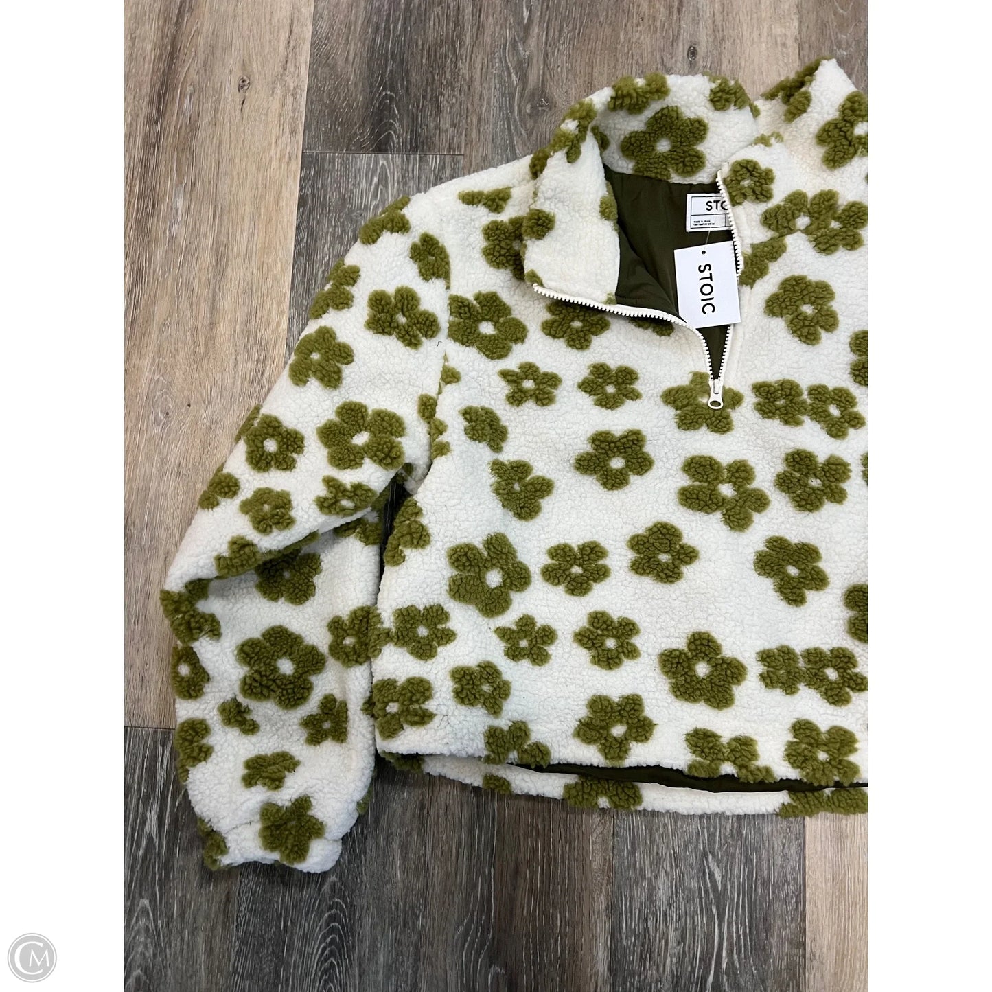 Athletic Fleece By Stoic In Green & White, Size: M