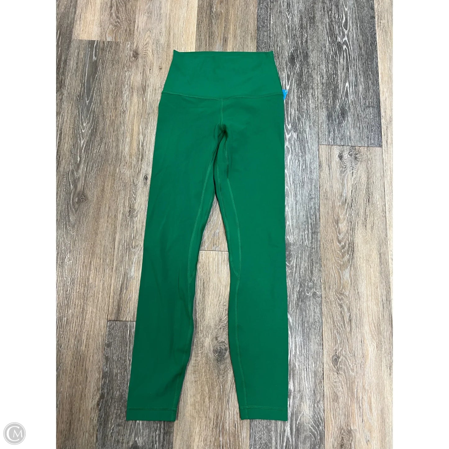 Athletic Leggings By Lululemon In Green, Size: 2