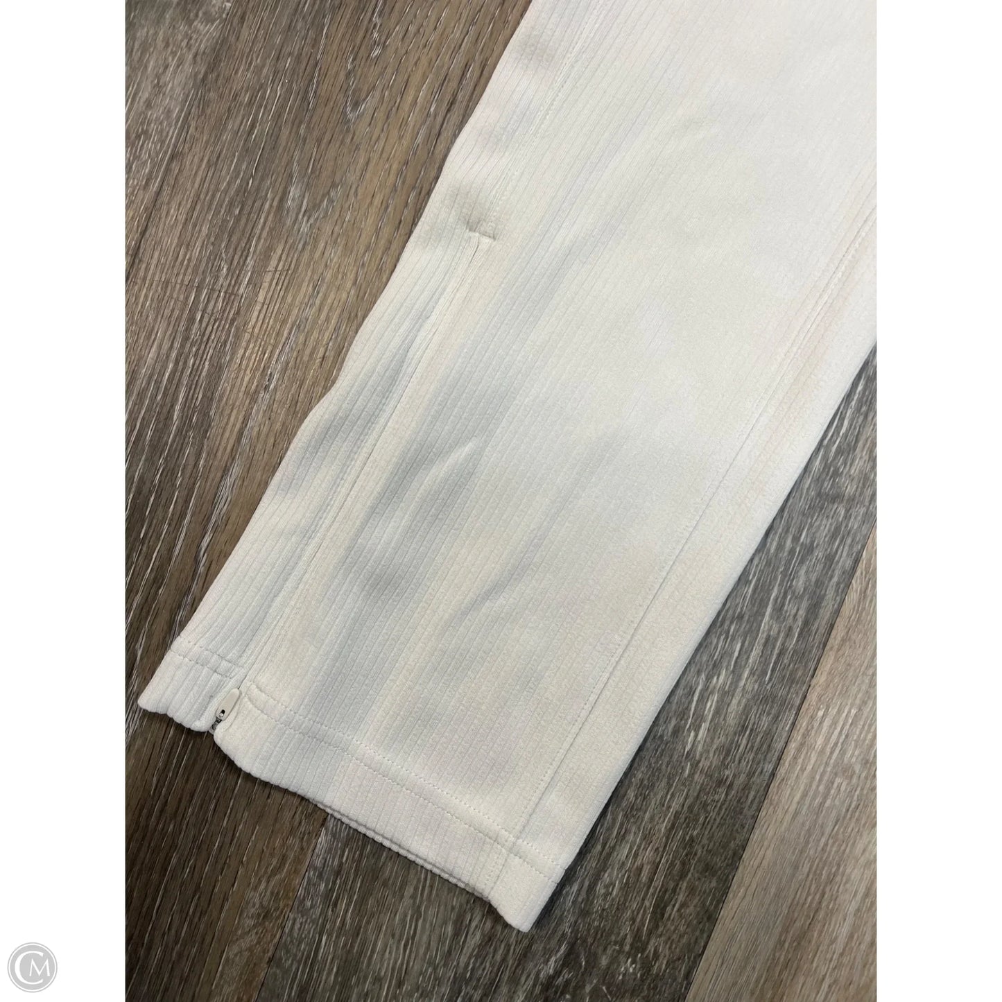 Athletic Pants By Lululemon In Cream, Size: 4