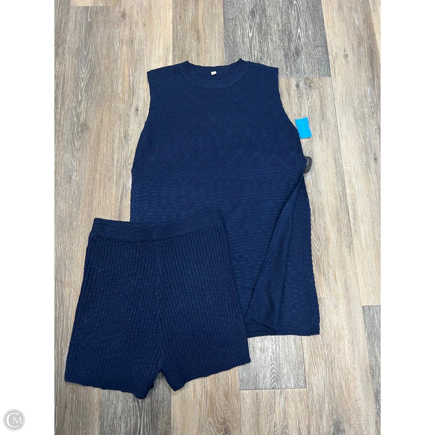 Lounge Set Shorts By Clothes Mentor In Blue, Size: S