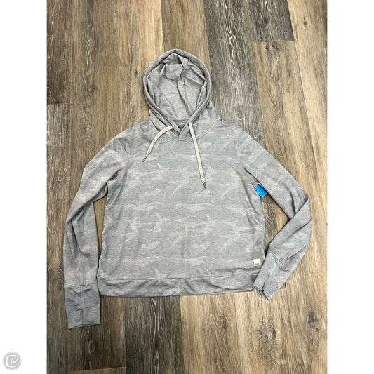 Athletic Sweatshirt Hoodie By Vuori In Camouflage Print, Size: S