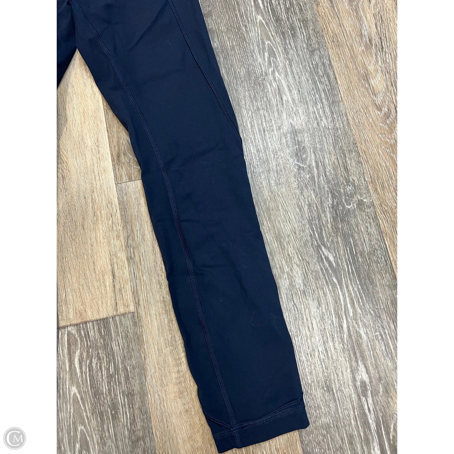 Athletic Leggings By Lululemon In Blue, Size: 4