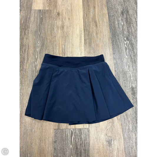 -Athletic Skort By Nike Apparel In Blue, Size: Xs