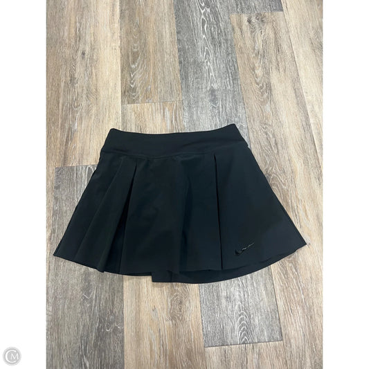 Athletic Skort By Nike Apparel In Black, Size: Xs
