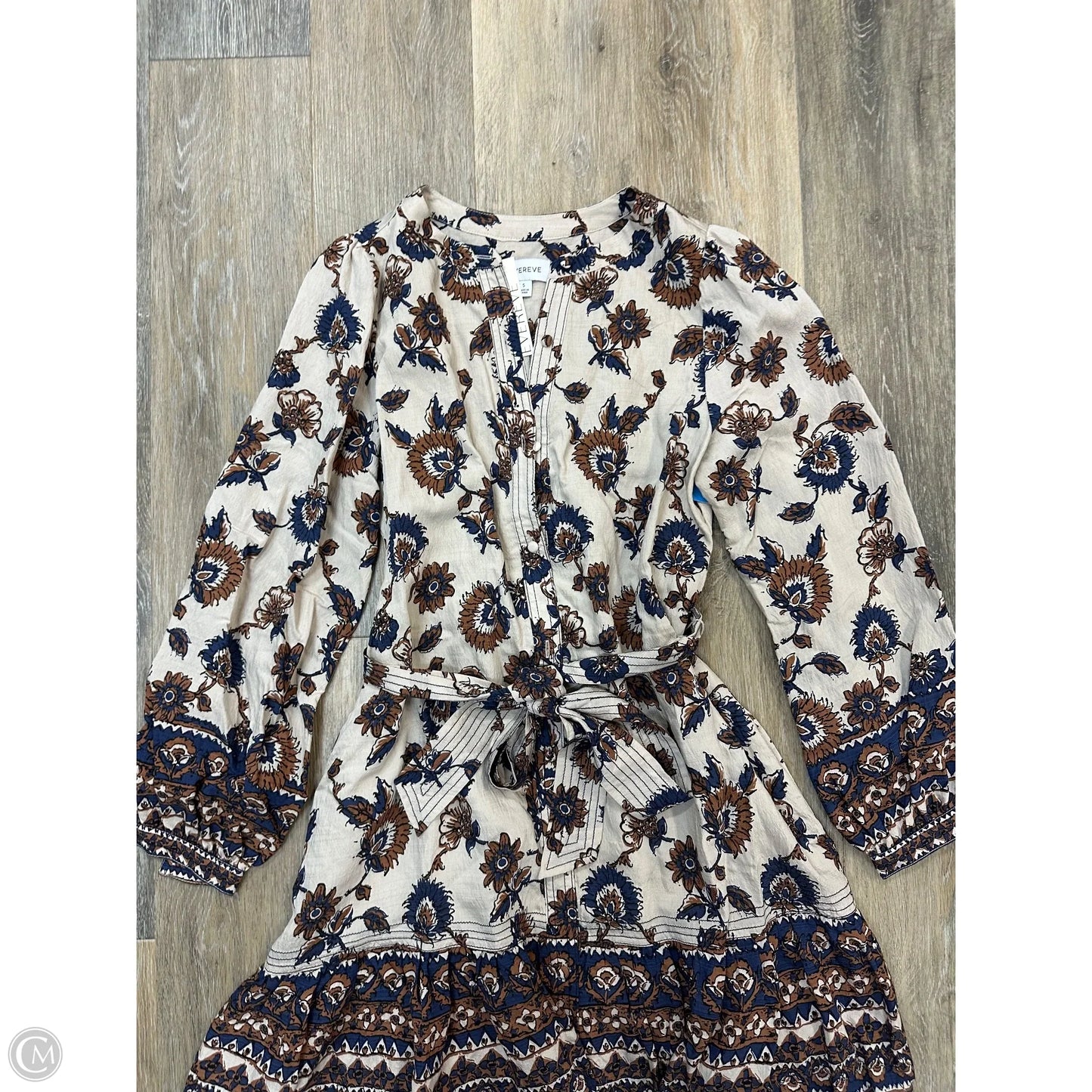 Dress Casual Short By Evereve In Tan, Size: S