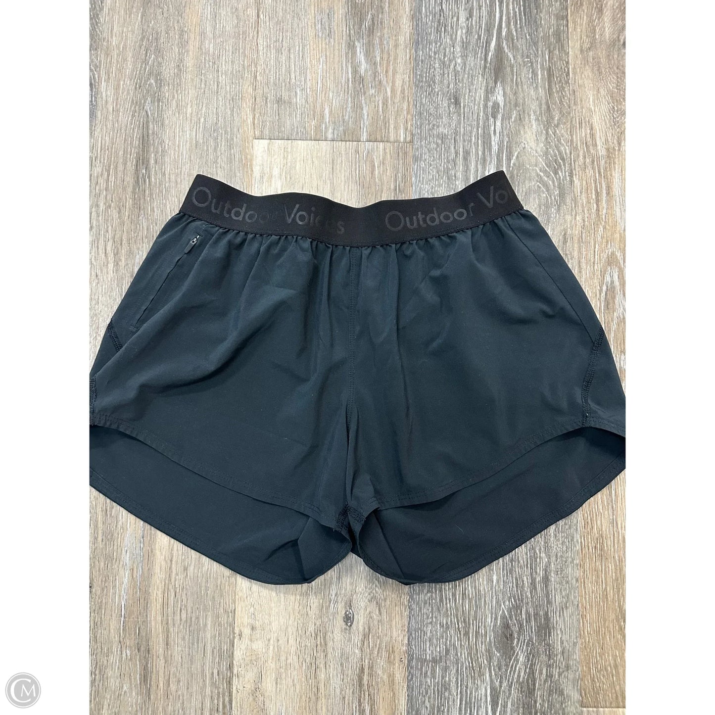 Athletic Shorts By Outdoor Voices In Black, Size: S