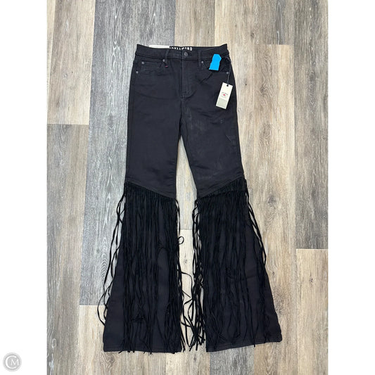 Jeans Flared By Idyllwind In Black Denim, Size: 4