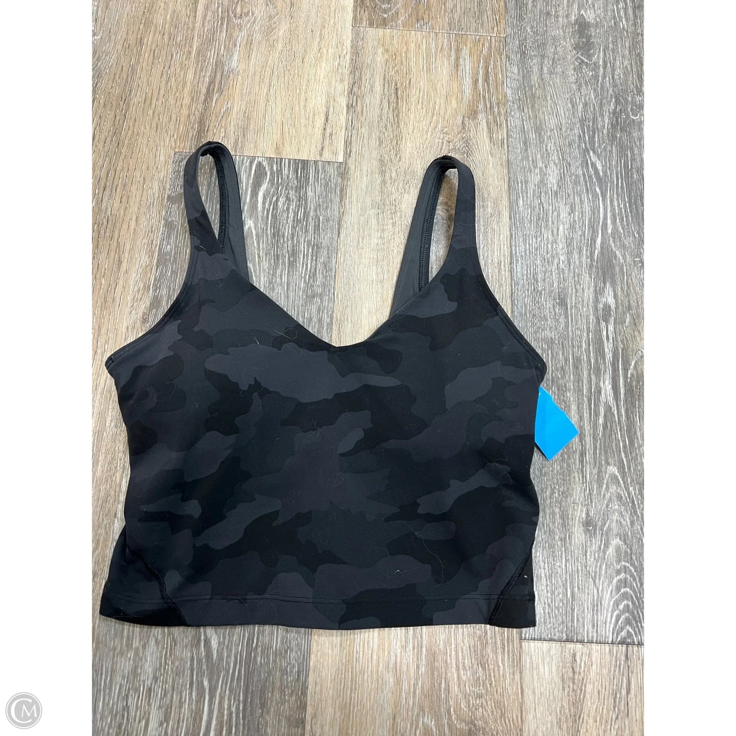 Athletic Tank Top By Lululemon In Camouflage Print, Size: 6