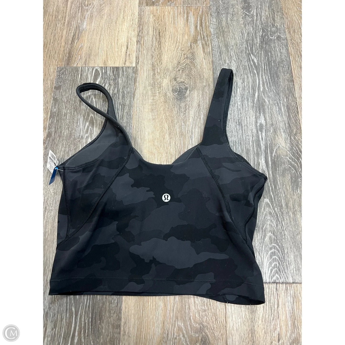 Athletic Tank Top By Lululemon In Camouflage Print, Size: 6