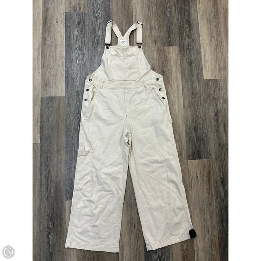 Overalls By Aerie In Cream Denim, Size: L