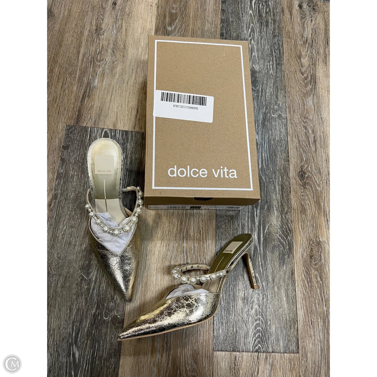Shoes Heels Stiletto By Dolce Vita In Silver, Size: 8.5