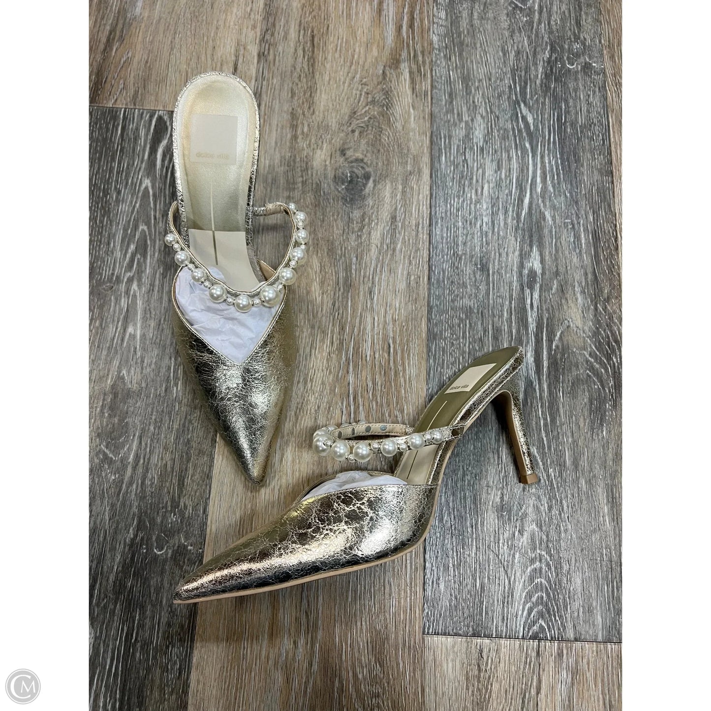 Shoes Heels Stiletto By Dolce Vita In Silver, Size: 8.5