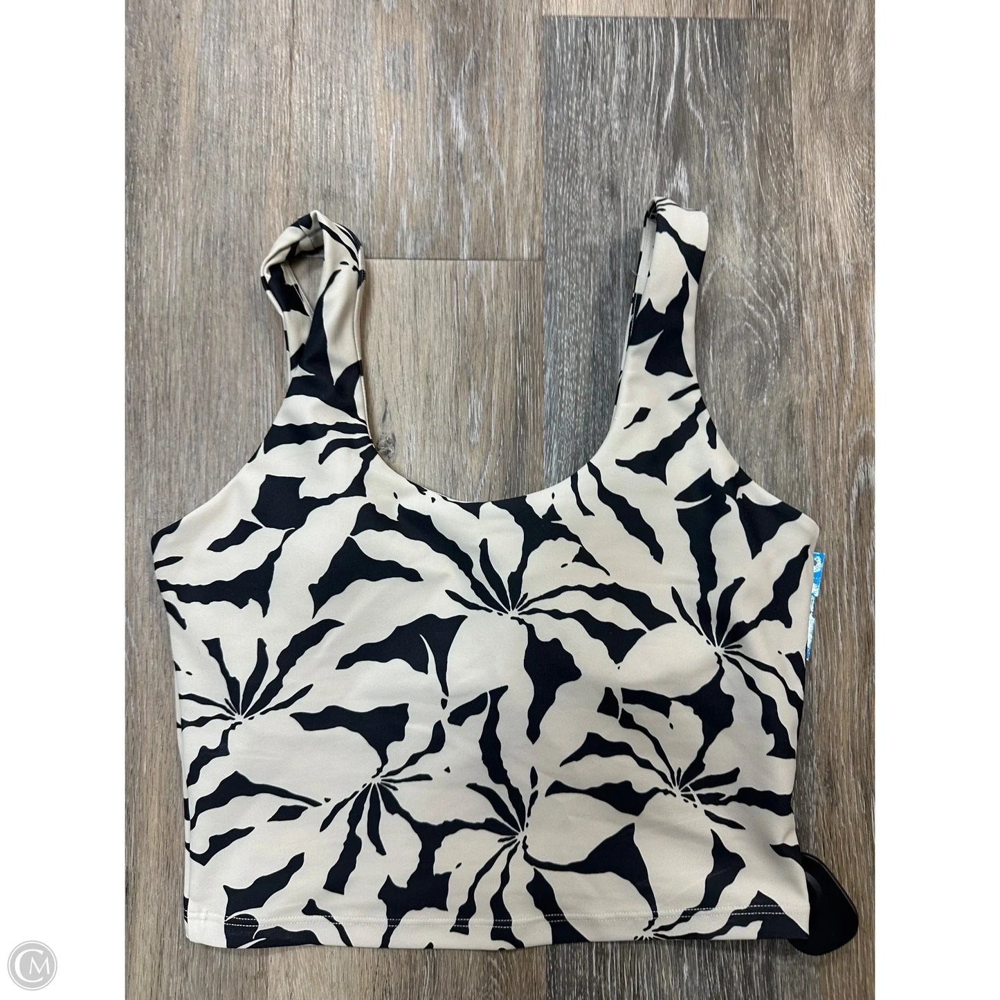 Athletic Tank Top By Sage In Cream, Size: S