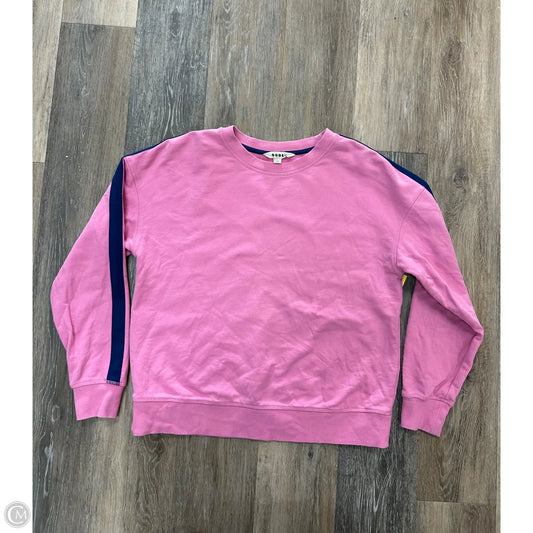Sweatshirt Crewneck By Boden In Pink, Size: S