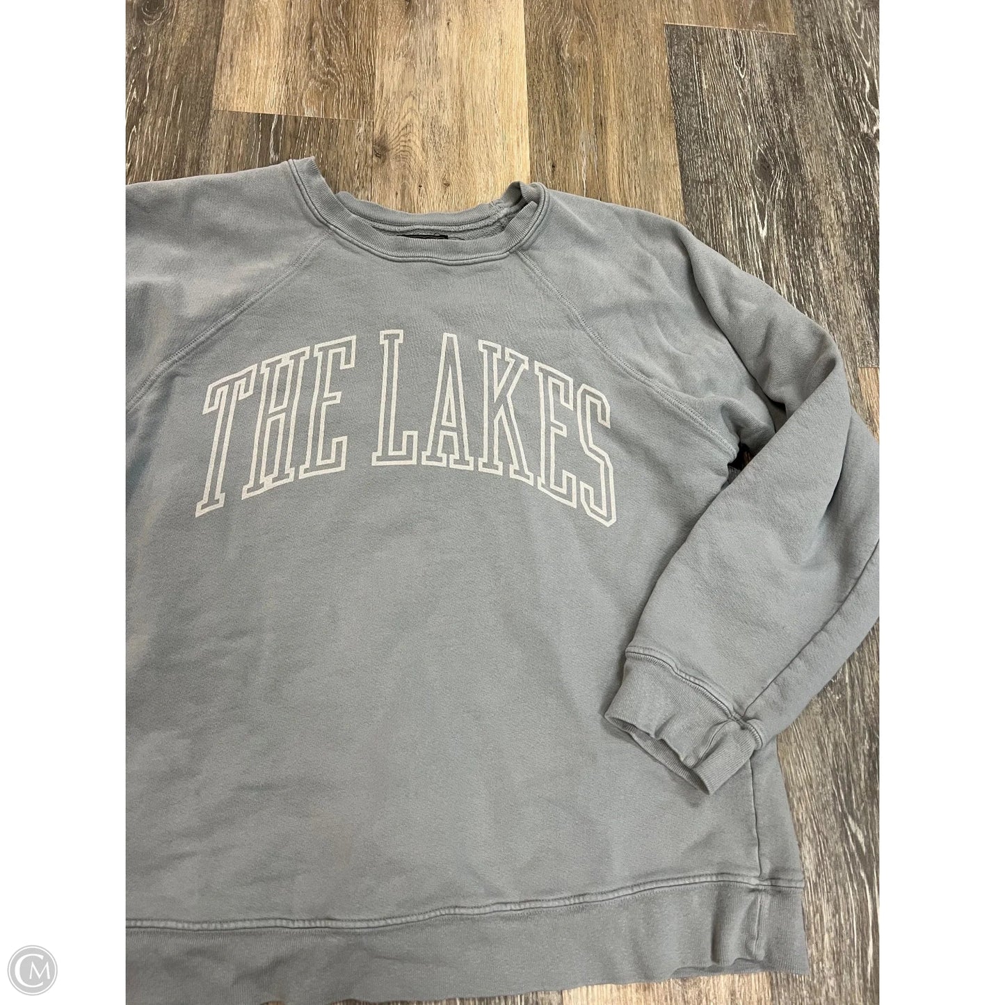 Sweatshirt Crewneck By Retrobrand In Blue, Size: M