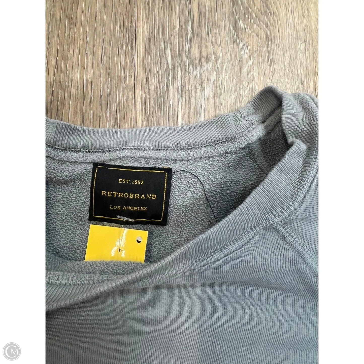 Sweatshirt Crewneck By Retrobrand In Blue, Size: M