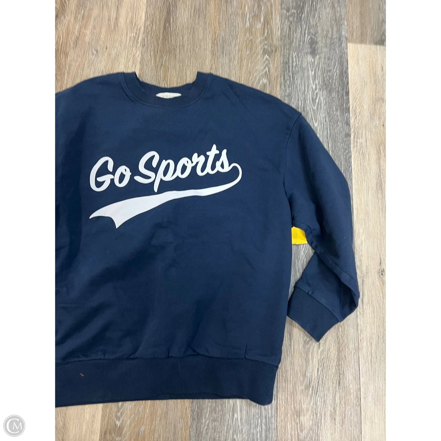 Sweatshirt Crewneck By Favorite Daughter In Blue, Size: S