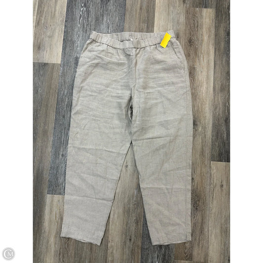 Pants Linen By Eileen Fisher In Tan, Size: L