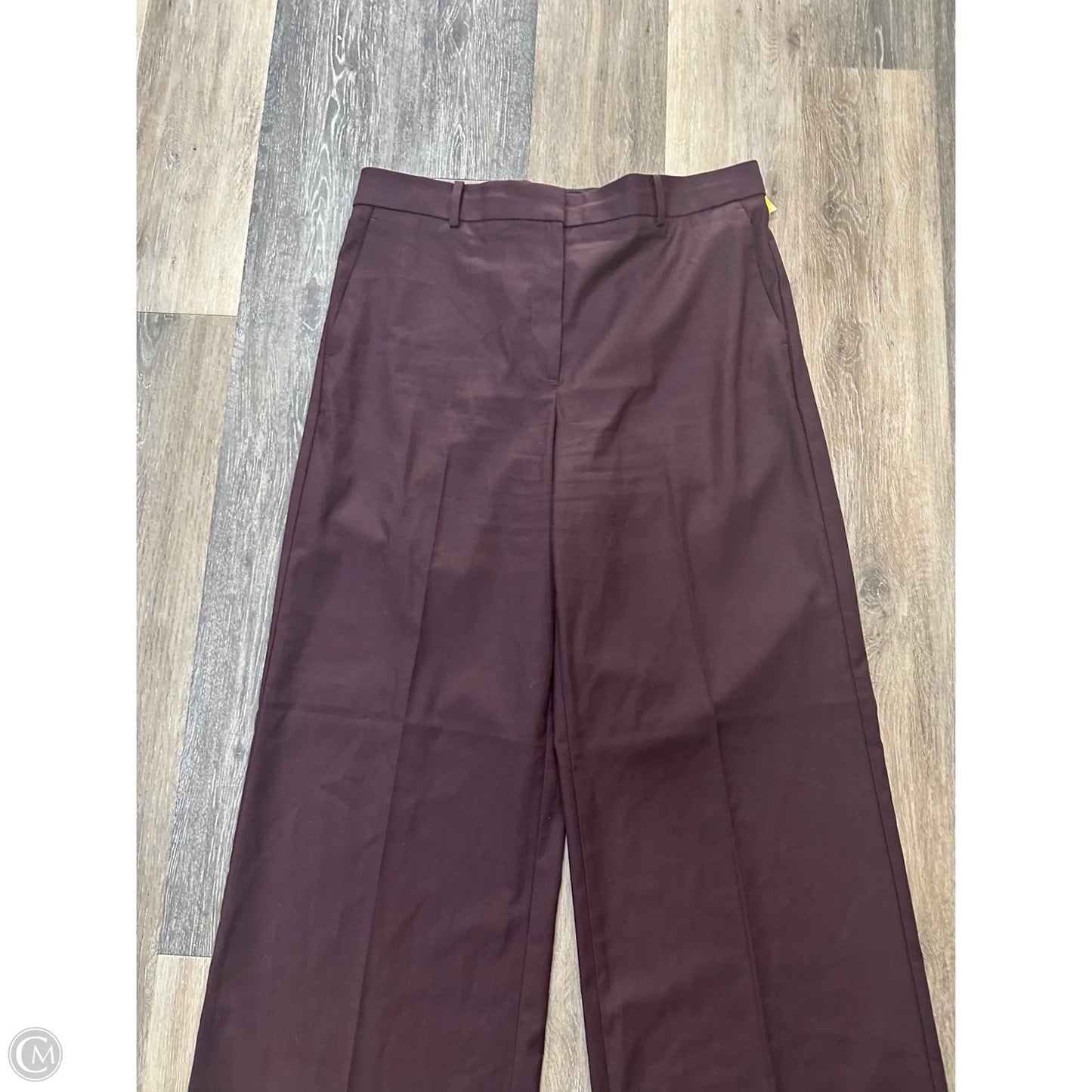 Pants Dress By Ann Taylor In Maroon, Size: 12