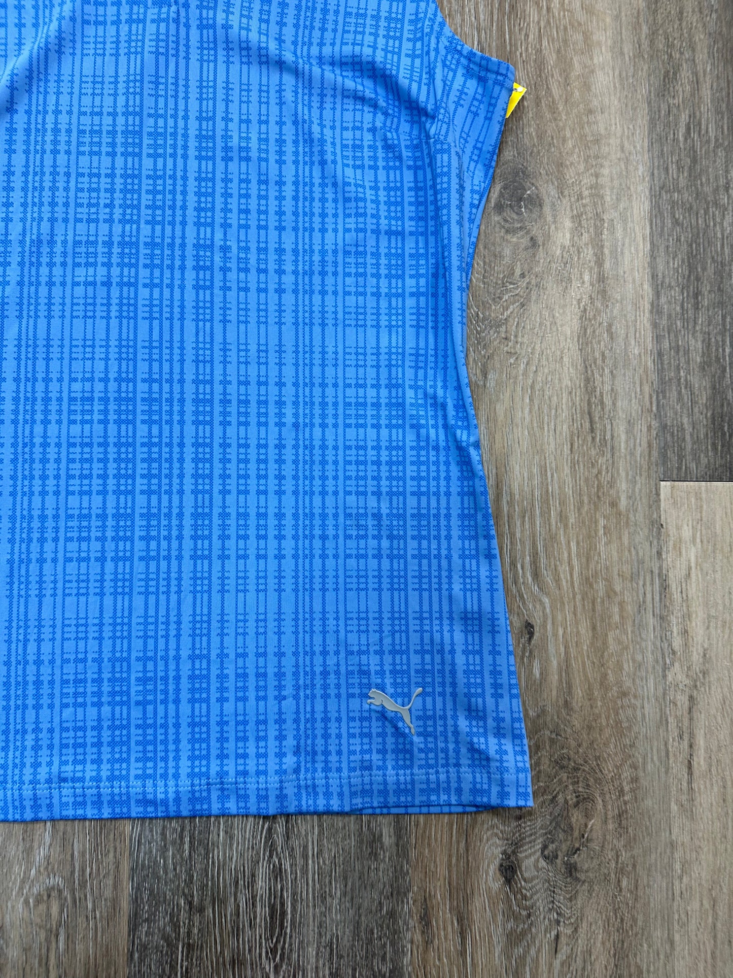 Athletic Tank Top By Puma In Blue, Size: S