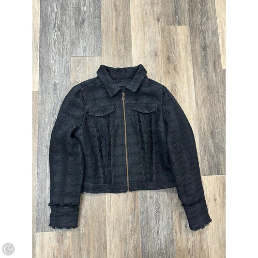 Jacket Other By White House Black Market In Black & Blue, Size: Xl