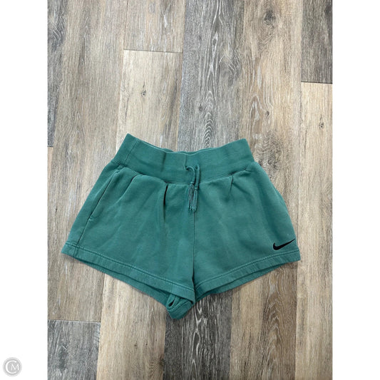 Athletic Shorts By Nike Apparel In Green, Size: S